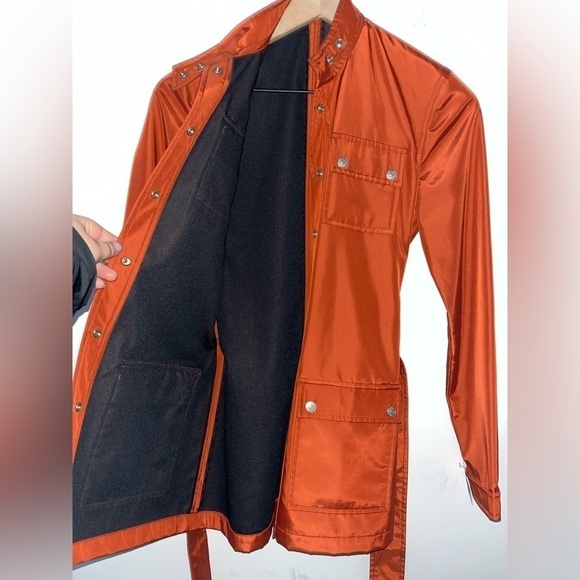 ULLA JOHNSON Rare Rust Utility Jacket with Belt Size Small - Picture 12 of 15